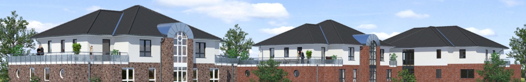 Mehrfamilienhaus 3D Visualisierung Wilksen Baubüro